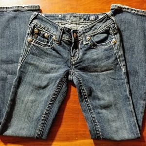 Miss Me Jeans Boot Cut Mid Rise Size 0